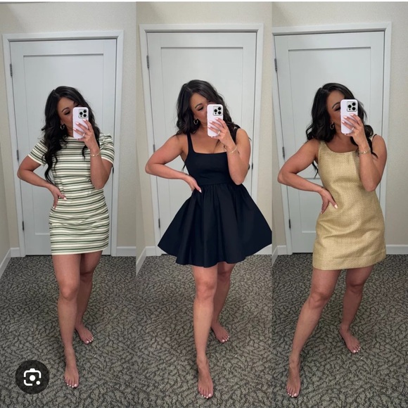 Antonio Melani x The Style Bungalow Manana Scoop Neck Raffia Mini Dress - Picture 9 of 17